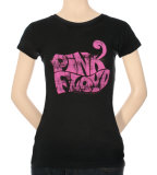 Juniors: Pink Floyd - Pink Logo T-Shirt