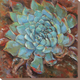 Blue Agave II Reproducción en lienzo de la lámina por Jillian David