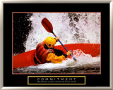 Commitment: Kayak Posters