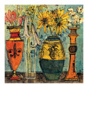Flowers In Ceramic And Glass II Limited Edition by Olivia Maxweller