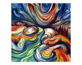 Winter Lights of Solstice Lámina giclée por Timothy Sorsdahl