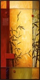 Garden Dance I Framed Canvas Print by Don Li-Leger