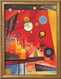 Heavy Red Prints by Wassily Kandinsky