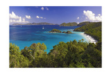 Trunk Bay, Saint John, US Virgin Islands Fotografie-Druck von George Oze