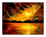 Abstract Arts-Sci Fi Giclee Print by Teo Alfonso