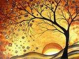 Dreaming in Gold Wydruk giclee autor Megan Aroon Duncanson