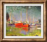 Argenteuil Art by Claude Monet