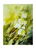 Lilies of the Valley Watercolor Giclee Print by Ledent 