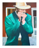 Street Music Giclee Print by S G Smith