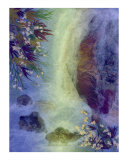 Chute d'eau reproduction procédé giclée par Shelley Xie
