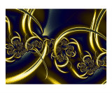 Black And Gold Photographic Print by Vicky Brago-Mitchell