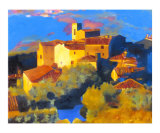 A Tuscan Sunrise Lámina giclée por Daniel Berkeland