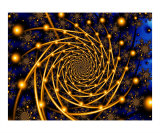 Gold Orbit Reprodukcja zdjęcia autor Vicky Brago-Mitchell Gold Orbit Reprodukcja zdjęcia autor Vicky Brago-Mitchell