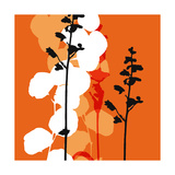 Saffron Indignation Fotoprint van Jan Weiss