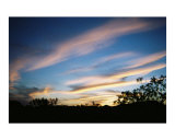 November Sunset Fotografie-Druck von A Villaronga