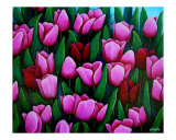 Bridgets Tulips Reproduction procédé giclée par Gayle Faucette Wisbon