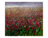 Flower field Giclee Print by Mario Zampedroni