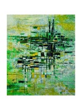 Abstract 5 Giclee Print by Ledent 