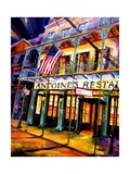 Antoines Restaurant in the French Quarter Giclee Print by Diane Millsap
