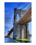 The Mighty Brooklyn Bridge Giclee Print by New Yorkled