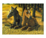 Mejores amigos Lámina giclée por Crista Forest