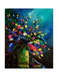 Bunch of Flowers 0807 Giclee Print by Ledent Bunch of Flowers 0807 Giclee Print by Ledent