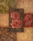 Camellias on Chocolate Posters par Vivian Flasch