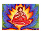 Namaste Lámina giclée por Alice Lancefield Namaste Lámina giclée por Alice Lancefield