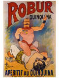 Robur Quinquina Reproduction procédé giclée par Albert Guillaume