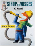 Sirop des Vosges reproduction procédé giclée par Jean Carlu