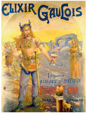 Elixir Gaulois Giclee-trykk av Geo Blott Elixir Gaulois Giclee-trykk av Geo Blott