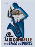 Alix Combelle, Jazz Paris Impressão giclée por Paul Colin Alix Combelle, Jazz Paris Impressão giclée por Paul Colin