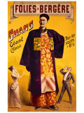 Folies Bergeres, Chinese Giant reproduction procédé giclée par Jacobi 