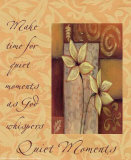 Words to Live By: Quiet Moments Posters by Marilu Windvand