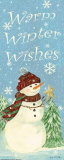 Christmas, Warm Winter Wishes Poster by Grace Pullen