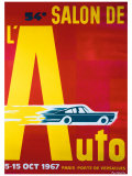 54e Salon de l'Automobile Giclee Print by Pierre Fix-Masseau