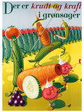 Der er Krudt Giclée-Druck von Vonsild 
