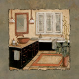 Ebony Bath III Prints by Charlene Winter Olson