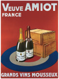 Veuve Amiot Grands Vins Lámina giclée Veuve Amiot Grands Vins Lámina giclée