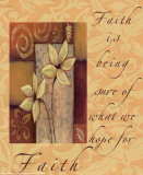 Words to Live By: Faith Posters by Marilu Windvand