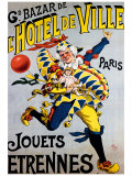 GD Bazar de l'Hotel de Ville Giclee Print by Michele 