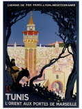 Tunis reproduction procédé giclée par Roger Broders