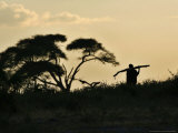 Masai Man, Amboseli Wildlife Reserve, Kenya Lámina fotográfica por Vadim Ghirda Masai Man, Amboseli Wildlife Reserve, Kenya Lámina fotográfica por Vadim Ghirda