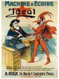 Machine a Ecrire Ideal Giclee Print
