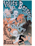Folies Bergeres Giclee Print by Jules Chéret
