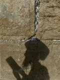 Praying at the Western Wall on Shavuot, Jerusalem, Israel Photographic Print by Sebastian Scheiner
