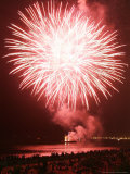 Fireworks Competition, Manila, Phillipines Photographic Print by Aaron Favila