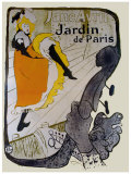 Jane Avril Giclée-Druck von Henri de Toulouse-Lautrec