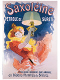Saxoleine en Bidons Plombes reproduction procédé giclée par Jules Chéret