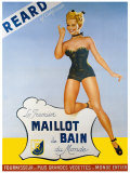 Reard le Premier Maillot de Bain Wydruk giclee